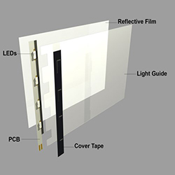 Light diffuser film